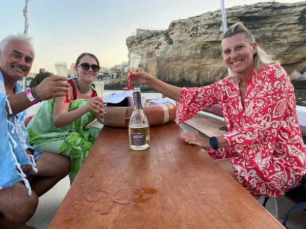 Escursione in barca al tramonto con aperitivo all'Isola di Ortigia