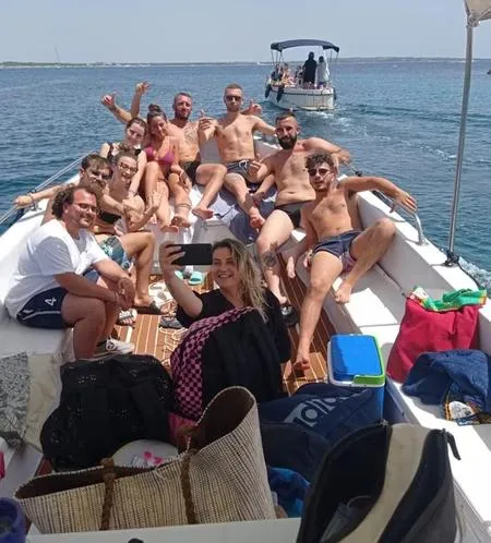 Giro in barca intorno alla città vecchia di Gallipoli e all'Isola di Sant'Andrea