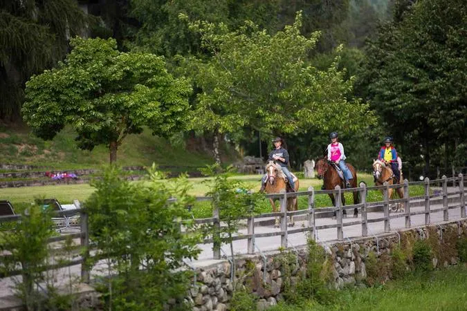 Passeggiata a cavallo in Val di Sole e pranzo in agriturismo
