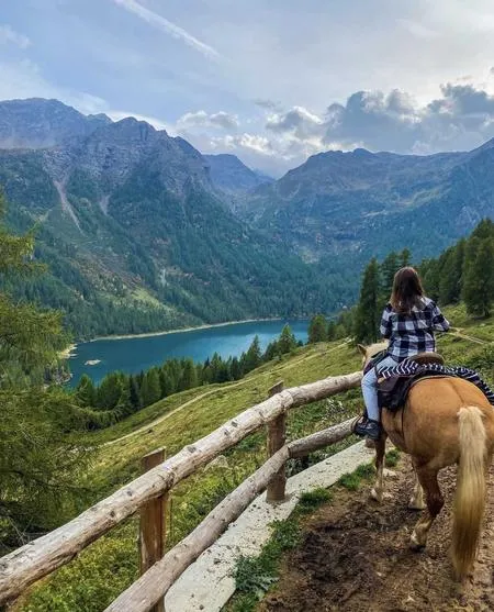 Passeggiata a cavallo in Val di Sole e pranzo in agriturismo