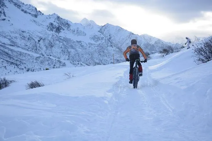Fat bikes tour con aperitivo a Malga Valbiolo a Passo Tonale