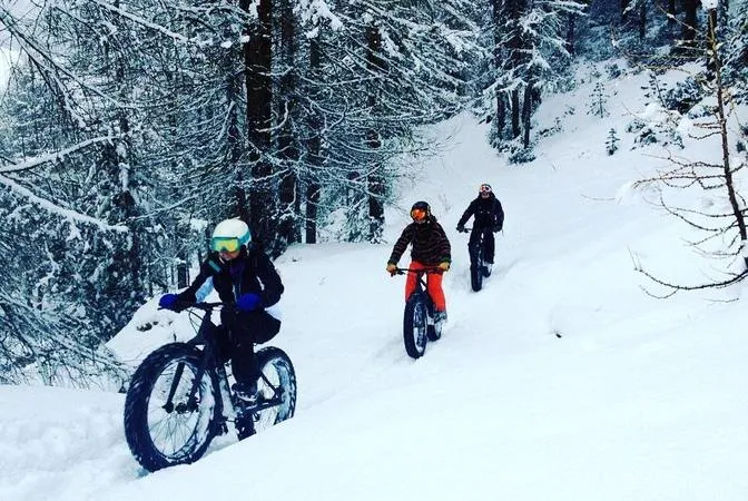 Fat bikes tour in Val Genova tra Pinzolo e Madonna di Campiglio
