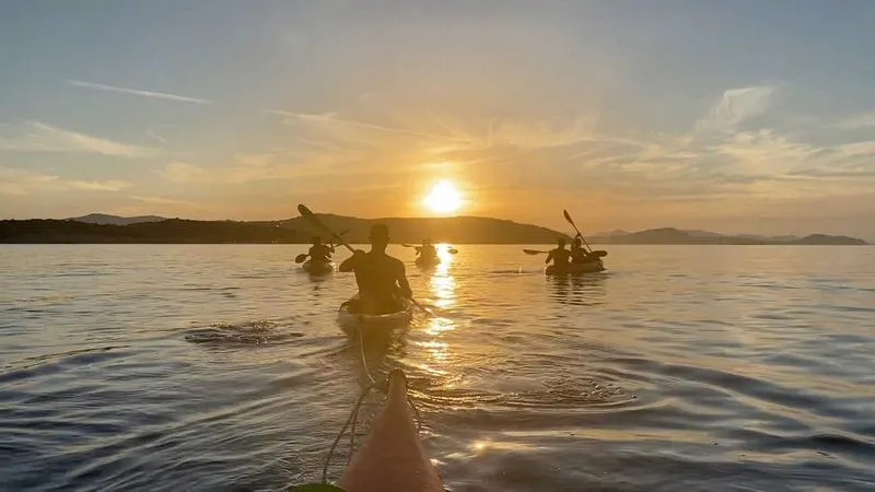 Kayak tour e snorkeling a Capo Coda Cavallo