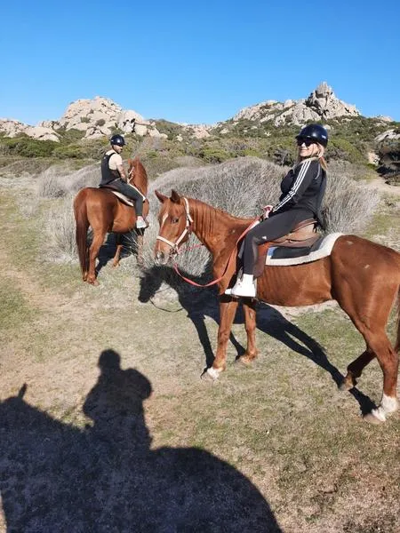 Passeggiata a cavallo alla Maddalena