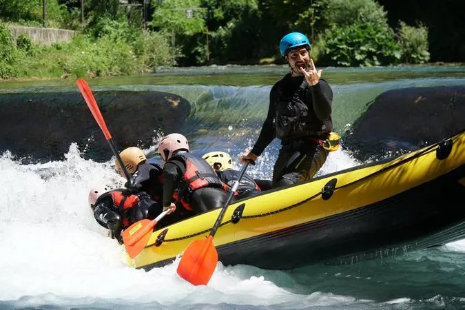 Rafting sul fiume Aniene a Subiaco