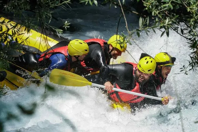Rafting sul fiume Aniene a Subiaco