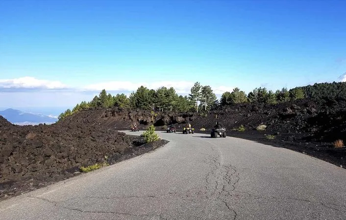 Escursione in quad sull'Etna
