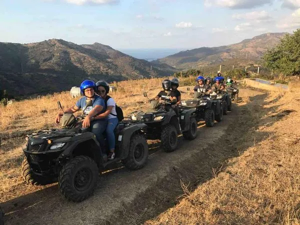 Escursione in Quad sulle montagne dietro Cefalù