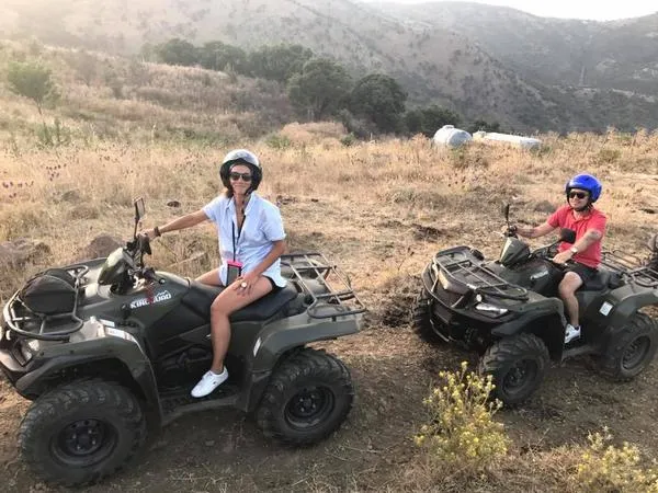 Escursione in Quad sulle montagne dietro Cefalù