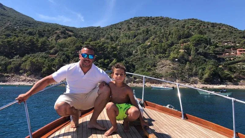 Giornata in barca nell'Argentario da Porto Santo Stefano