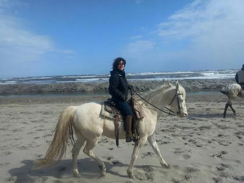 Passeggiata a cavallo in riva al mare a Chioggia