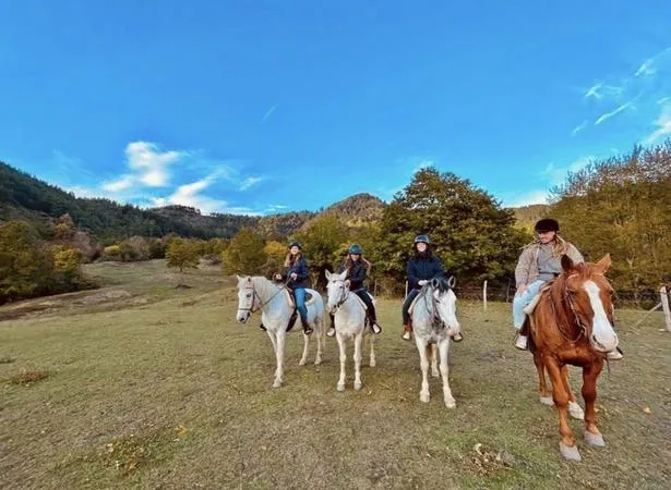 Passeggiata a cavallo sull'Alta Via dei Monti Liguri