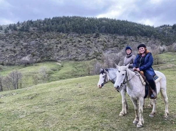 Passeggiata a cavallo sull'Alta Via dei Monti Liguri