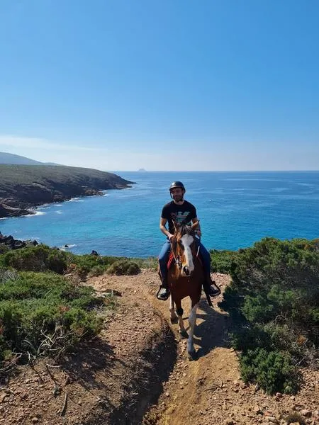 Passeggiata a cavallo a Sant'Antioco
