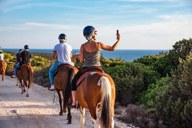 Passeggiata a cavallo a Sant'Antioco