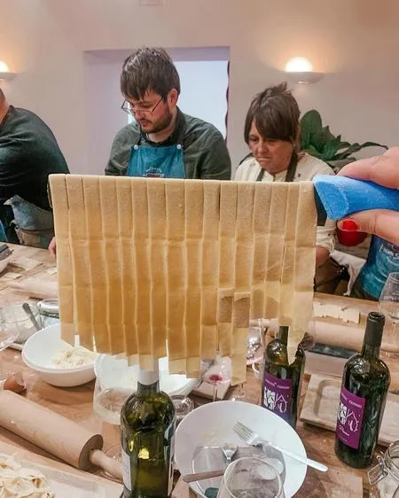 Corso di pasta fresca con degustazione a Frascati