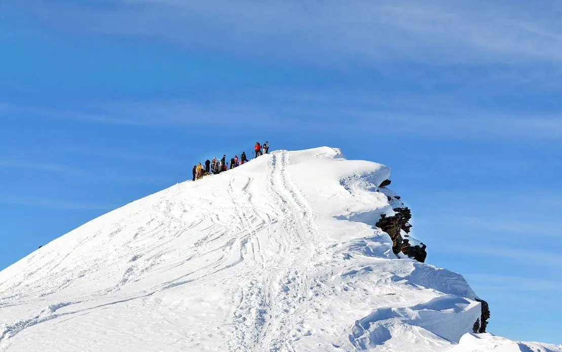 Ciaspolata mattutina a Courmayeur