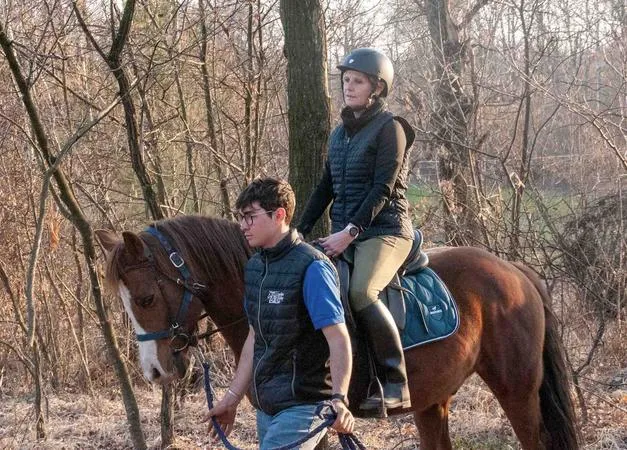 Passeggiata a cavallo tra boschi e vigneti a Borgomanero