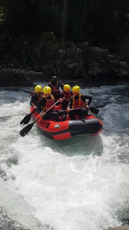 Rafting a Bagni di Lucca sul fiume Lima