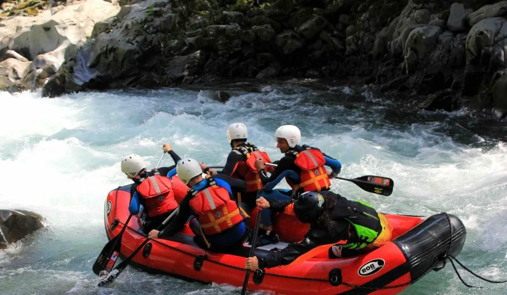 Rafting a Bagni di Lucca sul fiume Lima