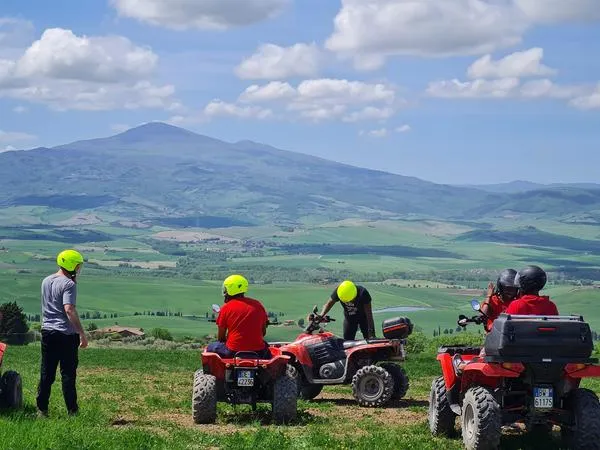 Escursione in quad in Val d'Orcia da Pienza