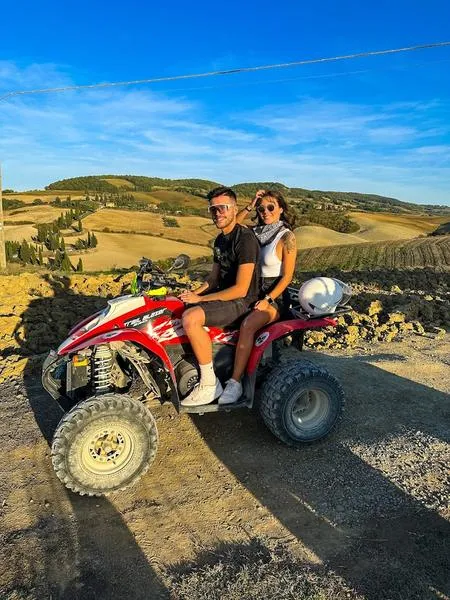 Escursione in quad in Val d'Orcia da Pienza