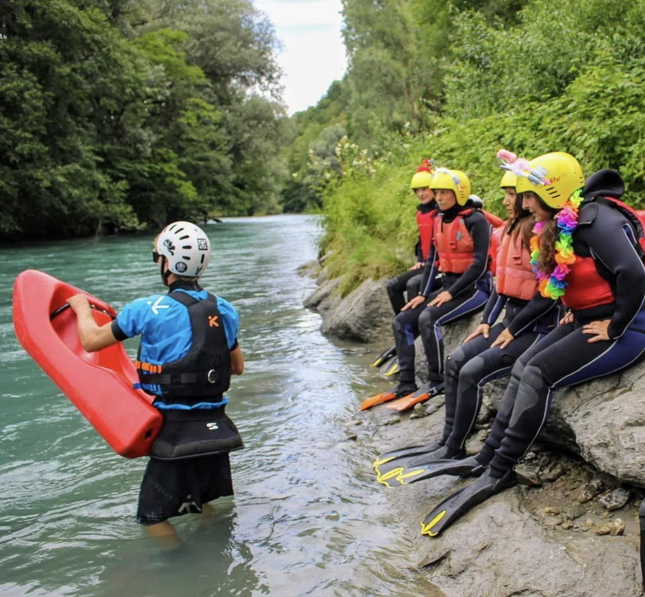 Hydrospeed in Valtellina
