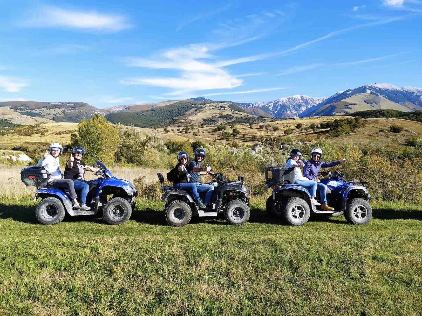 Escursione in quad nel Parco nazionale della Majella