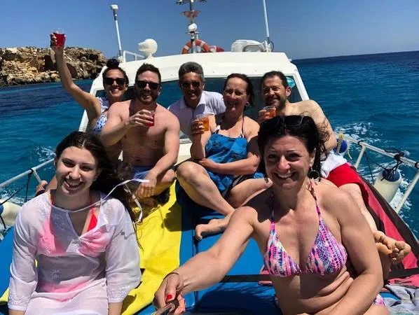 Giornata in barca a Favignana e alle Isole Egadi