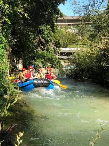Discesa in rafting sui fiumi Nera e Corno da Vallo di Nera