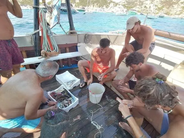 Pescaturismo nell'arcipelago della Maddalena