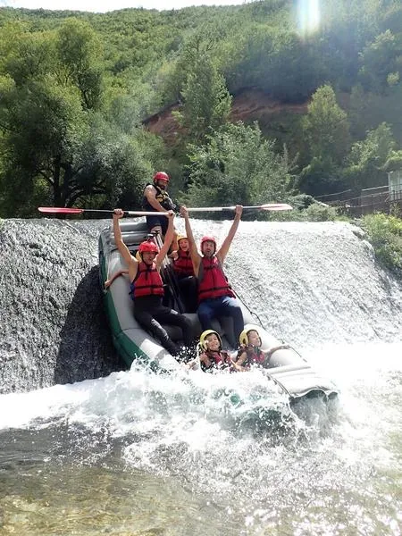 Rafting a Norcia sul fiume Corno