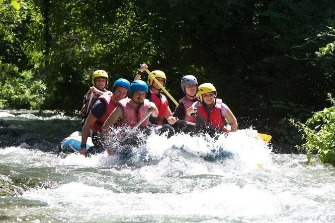 Rafting a Norcia sul fiume Corno