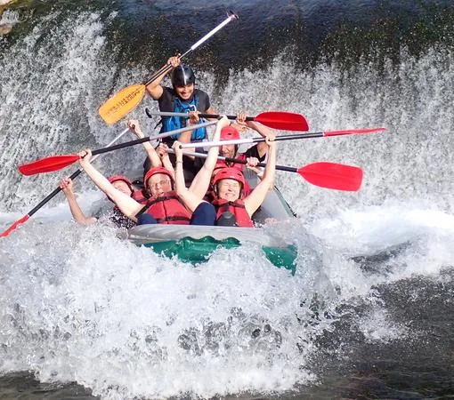 Rafting a Norcia sul fiume Corno