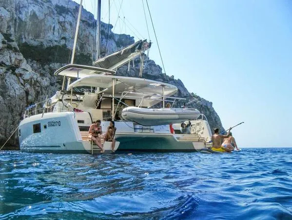 Giornata in catamarano da Alghero con pranzo
