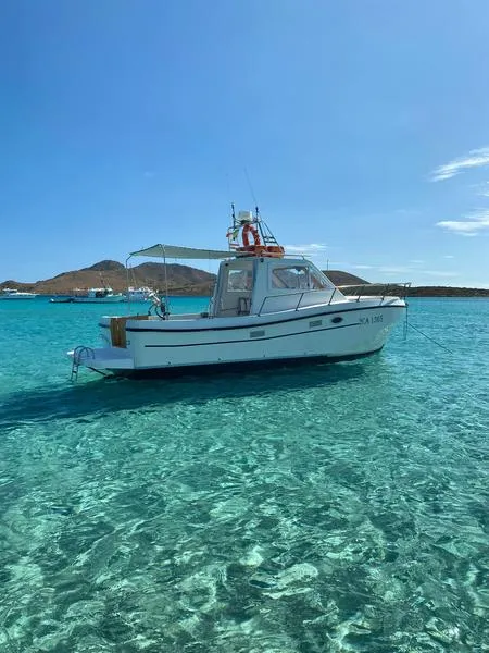 Escursione in barca da Teulada con aperitivo a bordo