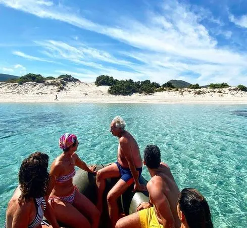 Escursione in barca da Teulada con aperitivo a bordo