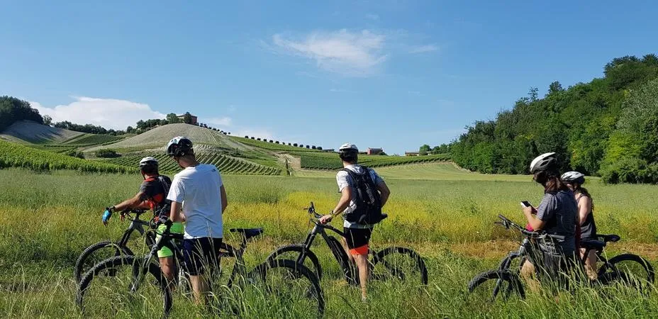 Tour in e-bike con visita in cantina sulle colline del Monferrato