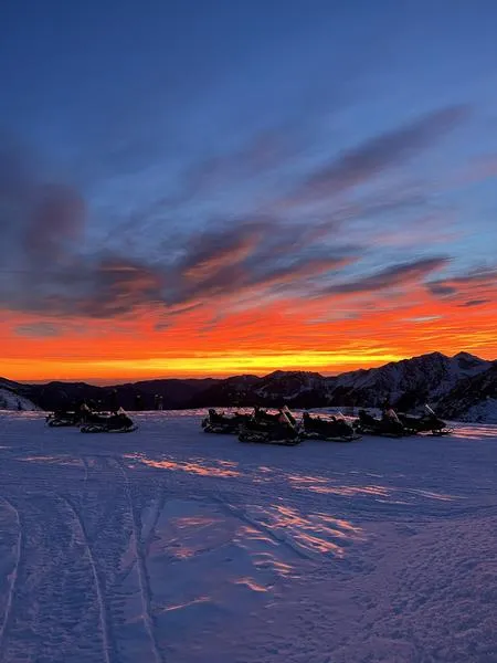 Escursione in motoslitta a Foppolo nella Bergamasca