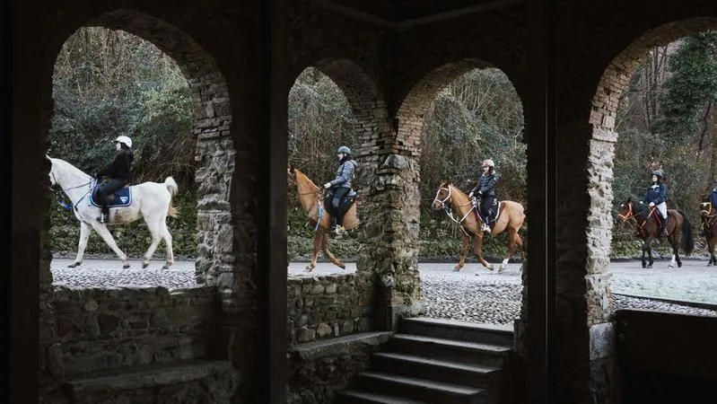 Passeggiata a cavallo panoramica sul Lago di Lecco