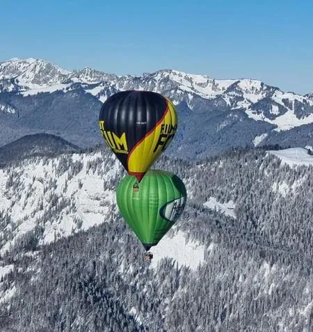 Giro in mongolfiera in Val Pusteria sulle Dolomiti