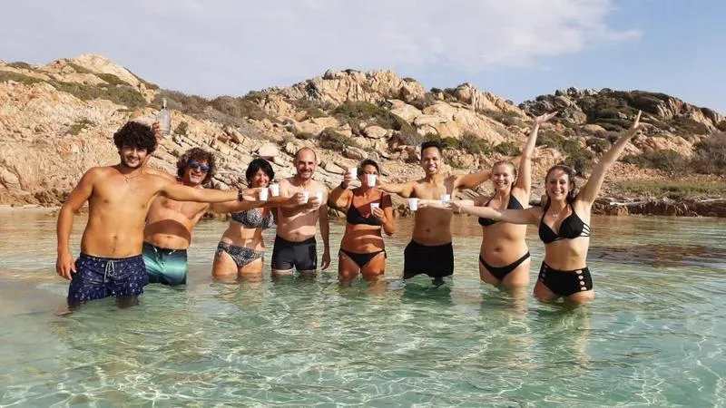 Gita in barca a vela nell'Arcipelago della Maddalena da Palau