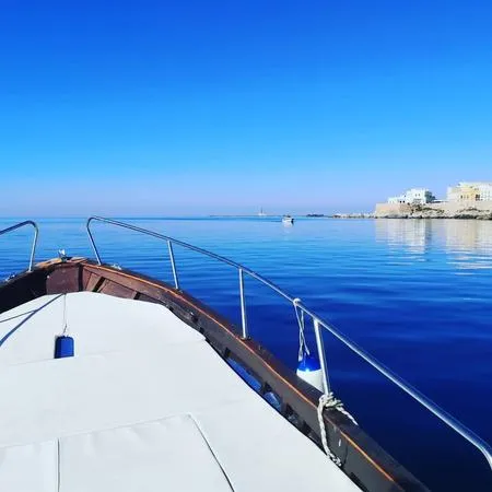 Escursione in barca di 3 ore da Gallipoli all'Isola di Sant'Andrea con aperitivo