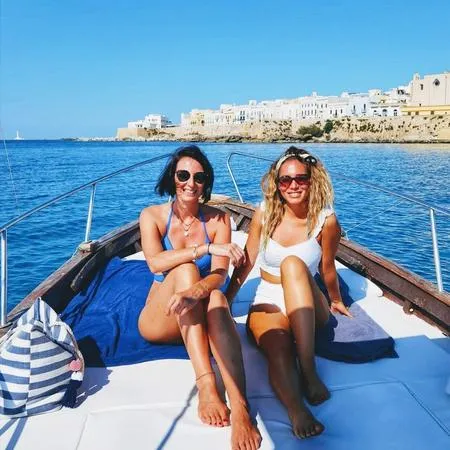 Escursione in barca di 3 ore da Gallipoli all'Isola di Sant'Andrea con aperitivo