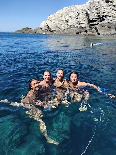 Gita in gommone elettrico con soste bagno all'Asinara da Porto Torres