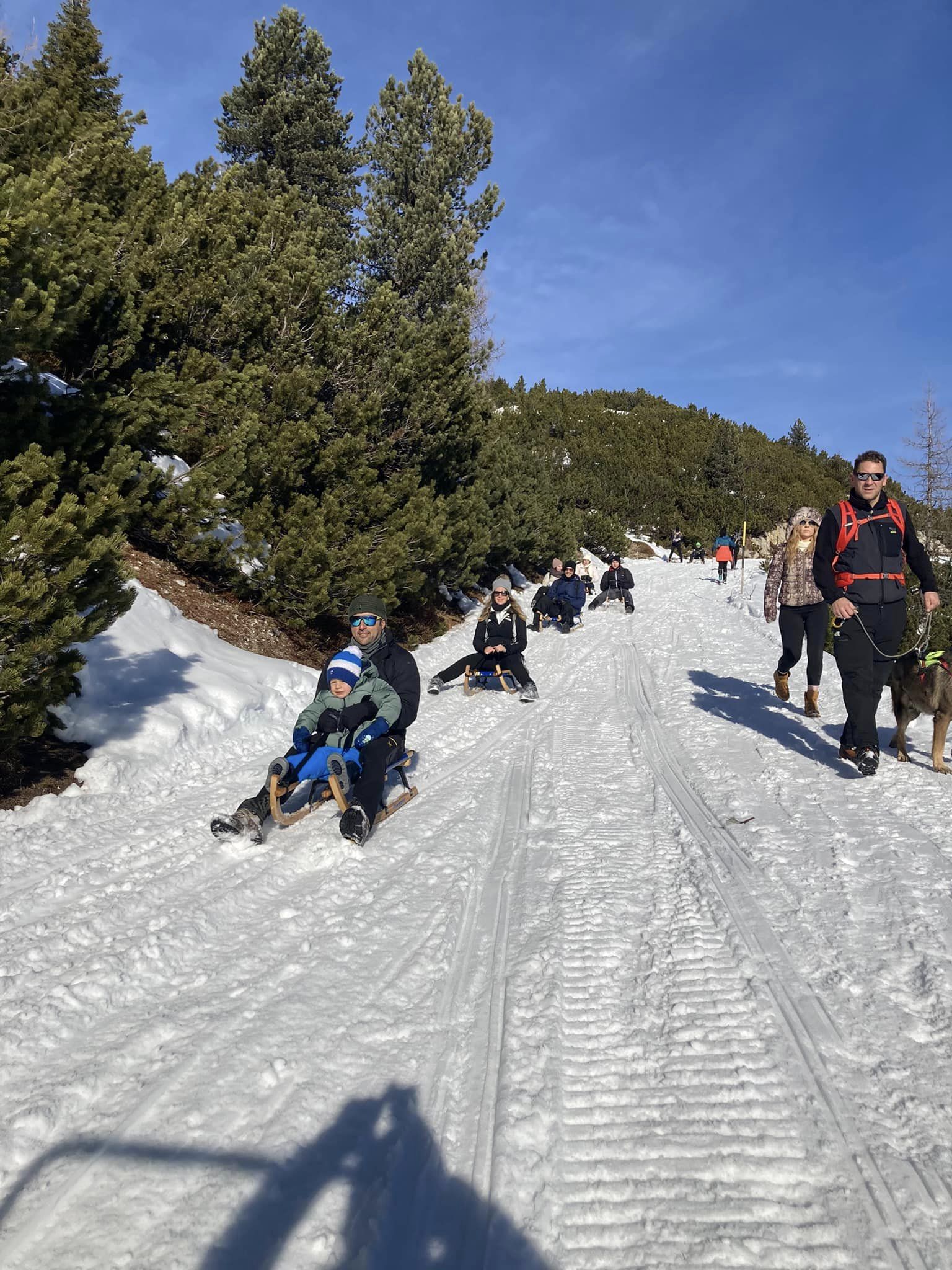 Le 3 migliori discese su pista da slittino a Cortina